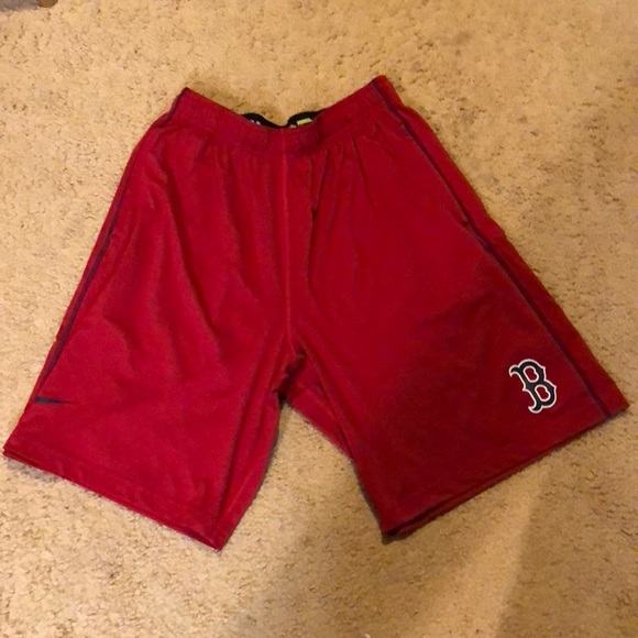 nike red sox shorts